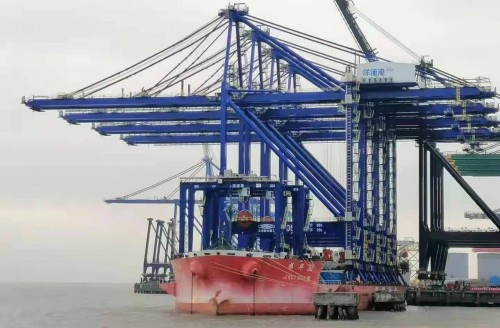 新宝体育态势与钢结构应力监控系统的应用案例—海南洋浦4台岸桥